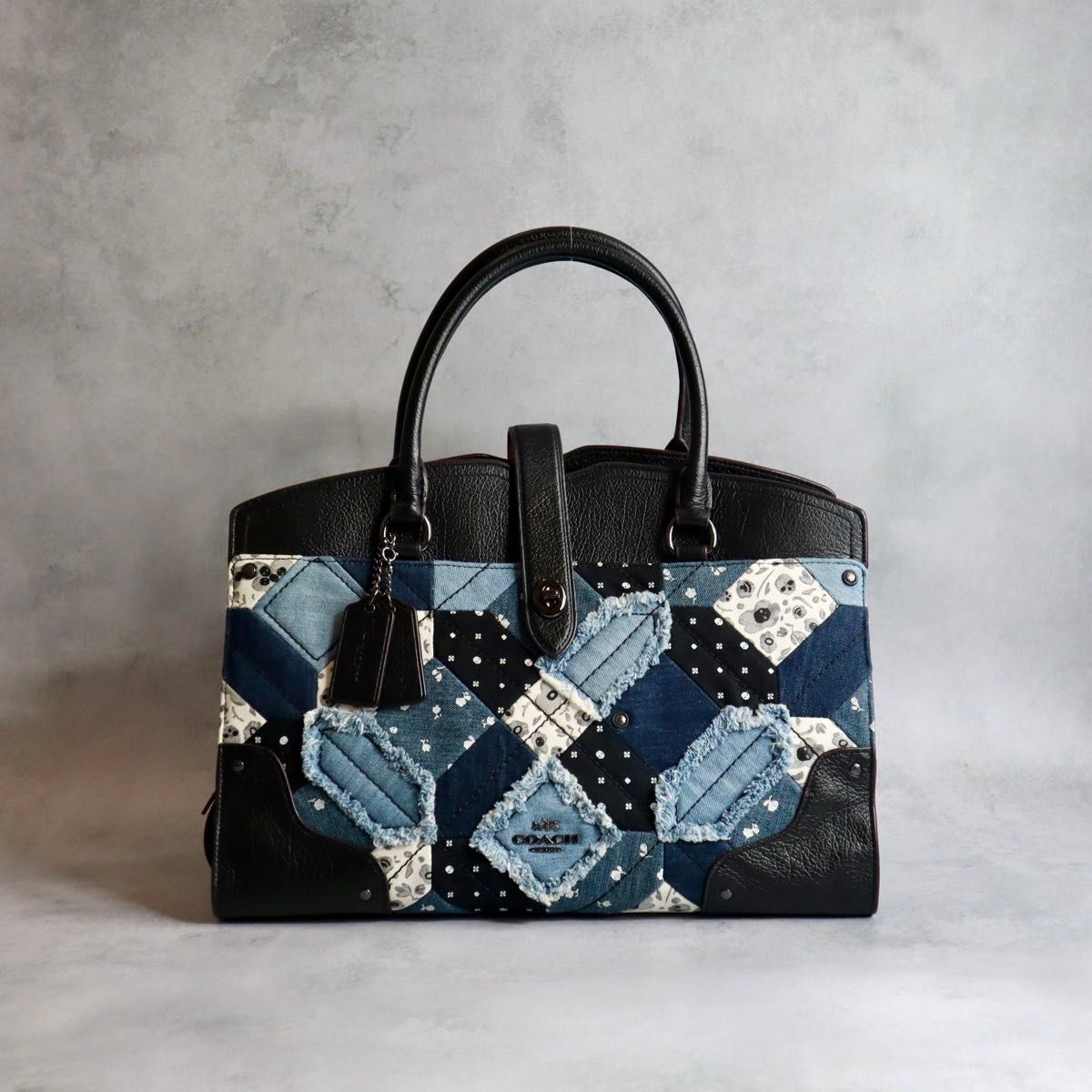 COACH コーチ / マーサーサッチェル キャニオンキルトデニムバッグ