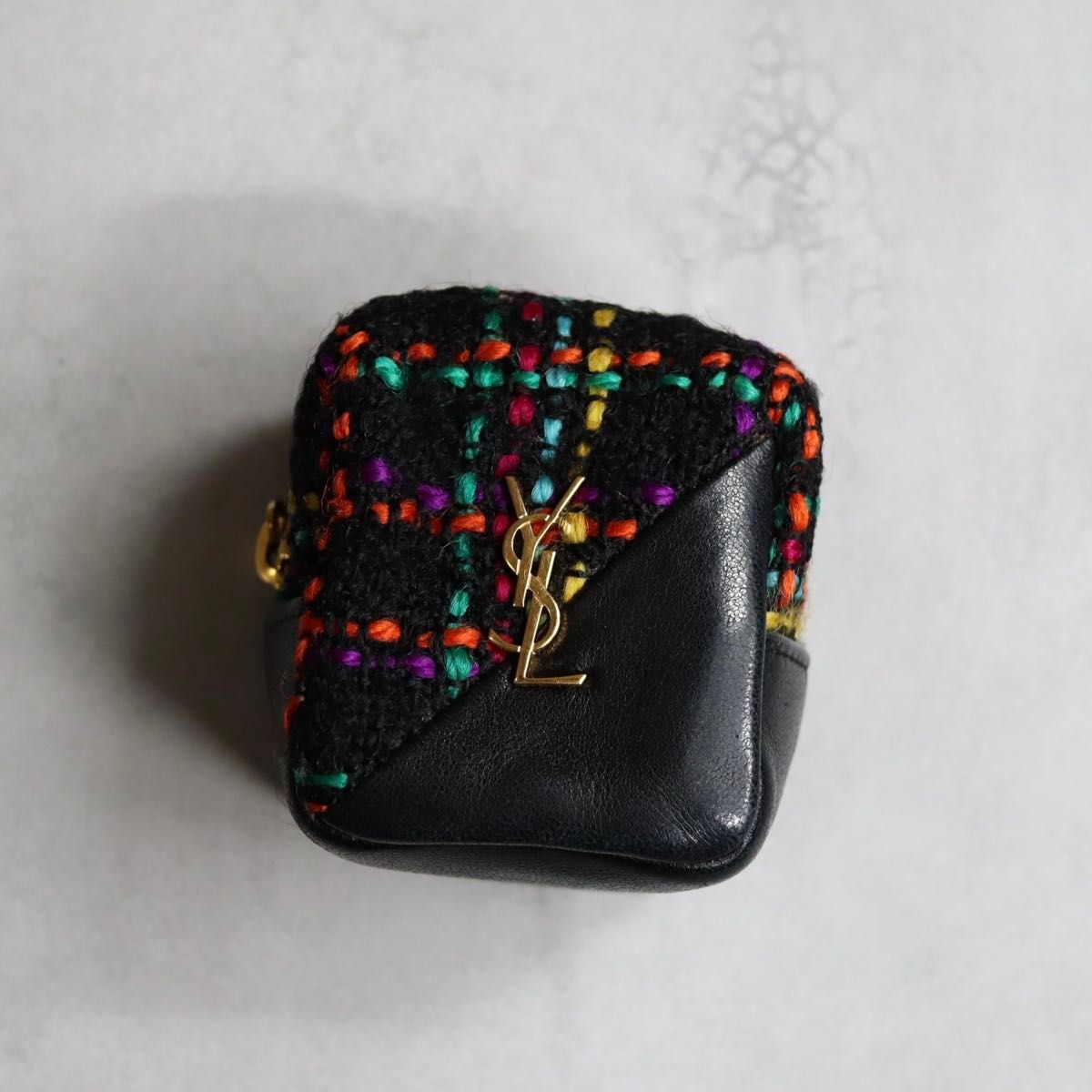 SAINT LAURENT サンローラン / ジェイミーキューブコインケース