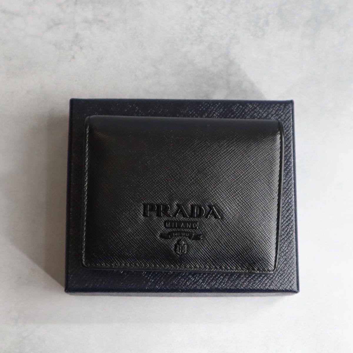 PRADA プラダ / サフィアーノシャインコンパクトウォレット
