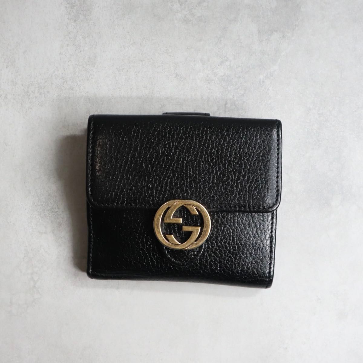 GUCCI グッチ / インターロッキングGコンパクトウォレット