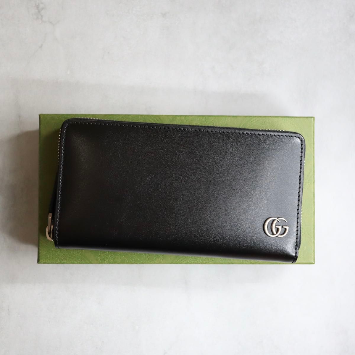 GUCCI グッチ / マーモントジップアラウンドウォレット