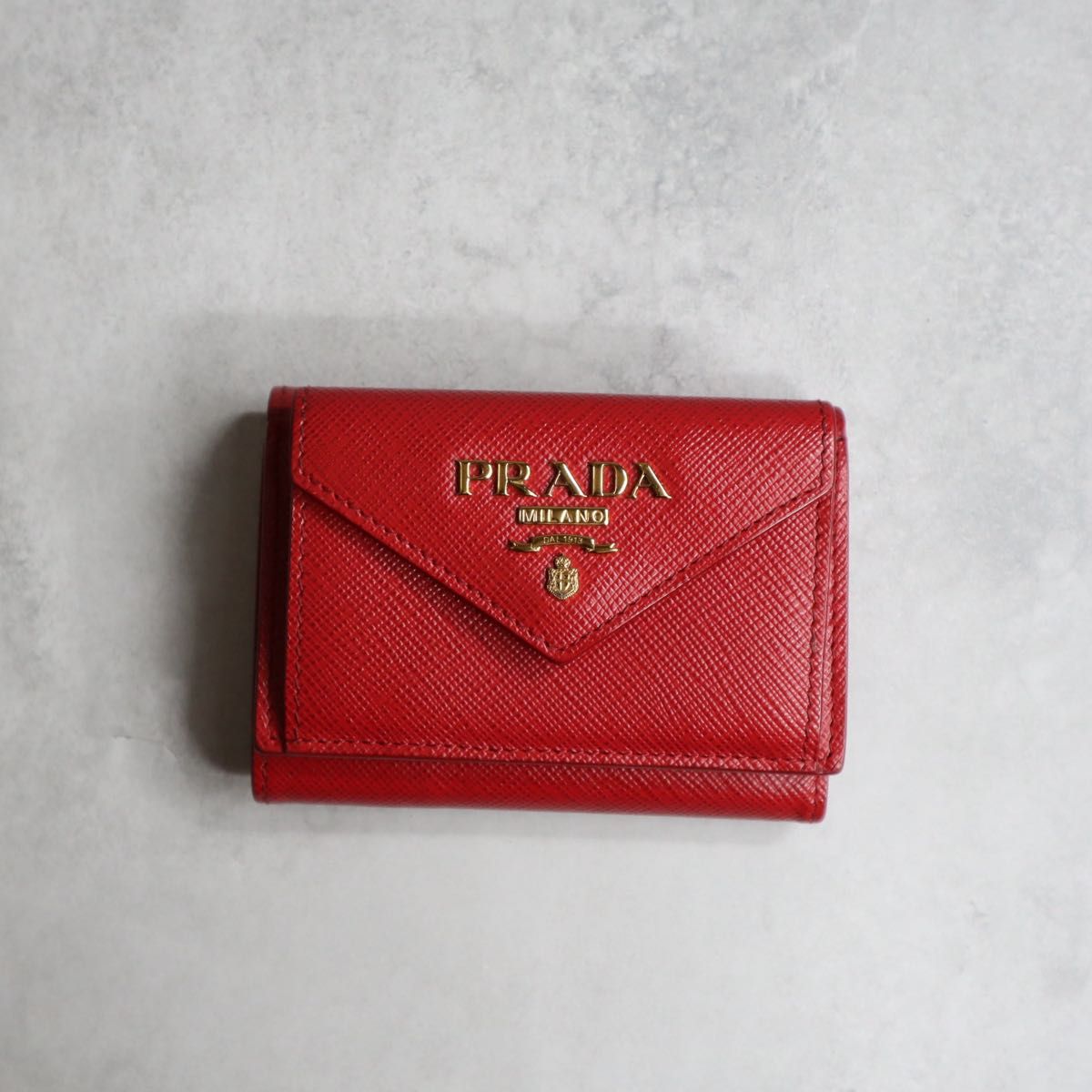 PRADA プラダ / サフィアーノメタルミニウォレット