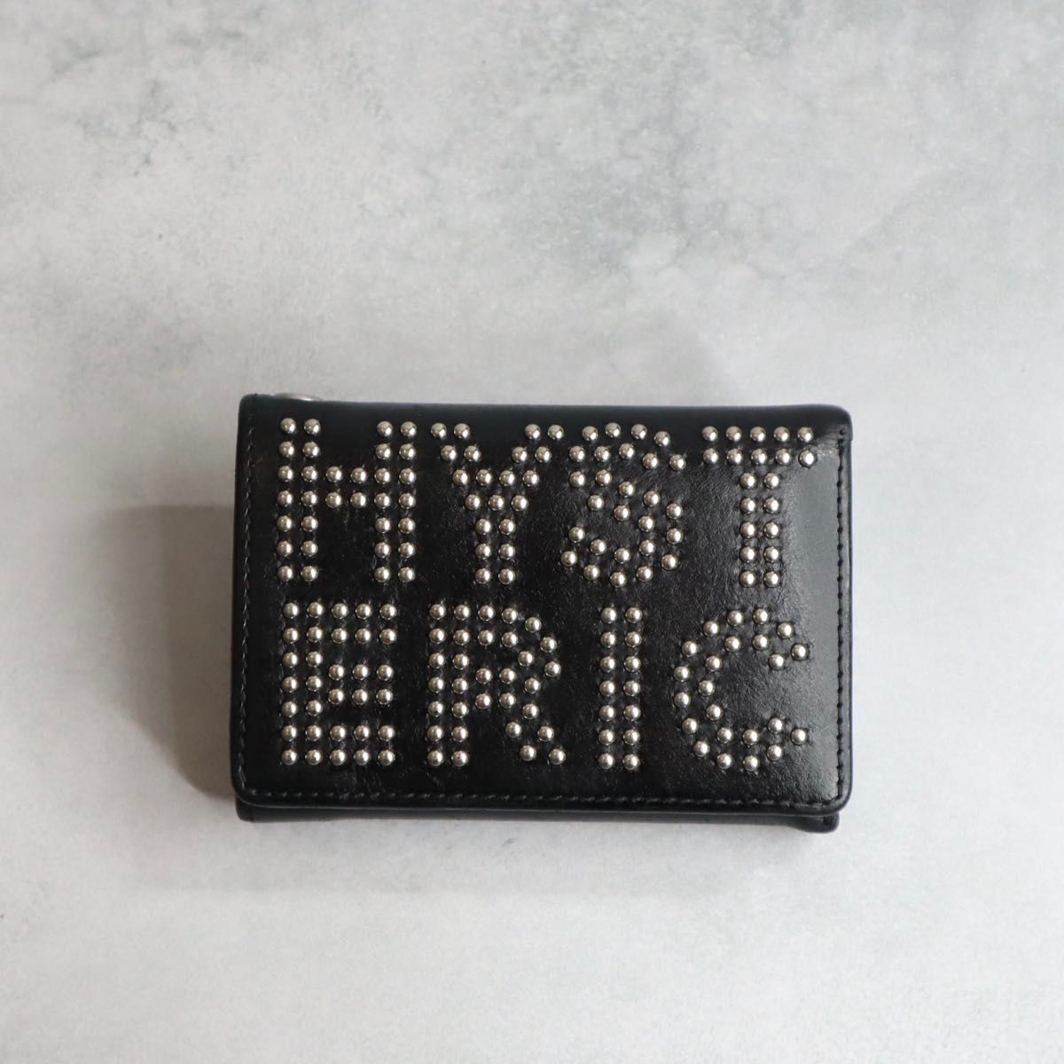 HYSTERIC GLAMOUR ヒステリックグラマー / ロゴスタッズトリフォールドウォレット