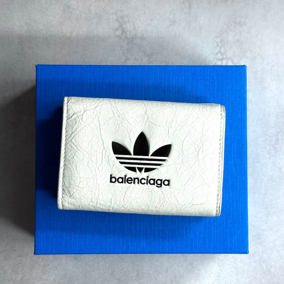 BALENCIAGA x ADIDAS / トレフォイルトリフォールドウォレット