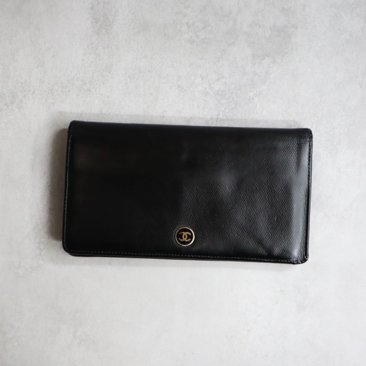 CHANEL シャネル / ココボタンロングウォレット