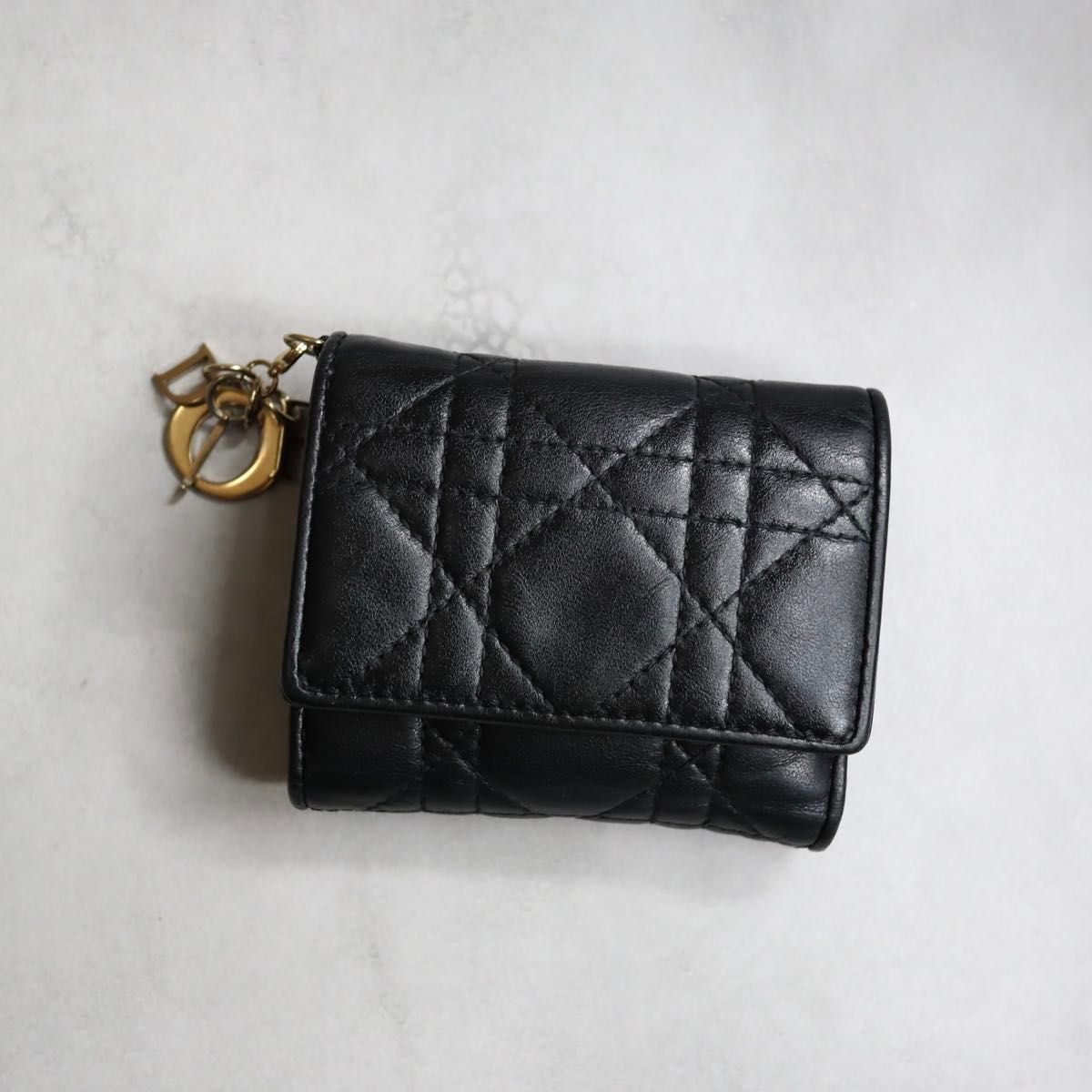 Christian Dior クリスチャンディオール / レディディオールロータスウォレット