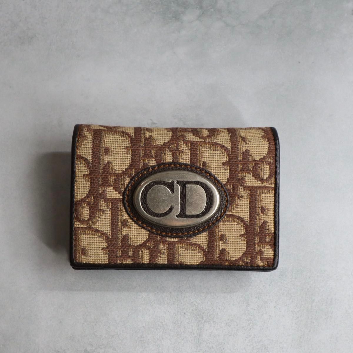 Christian Dior クリスチャンディオール / ブラウントロッターカードホルダー