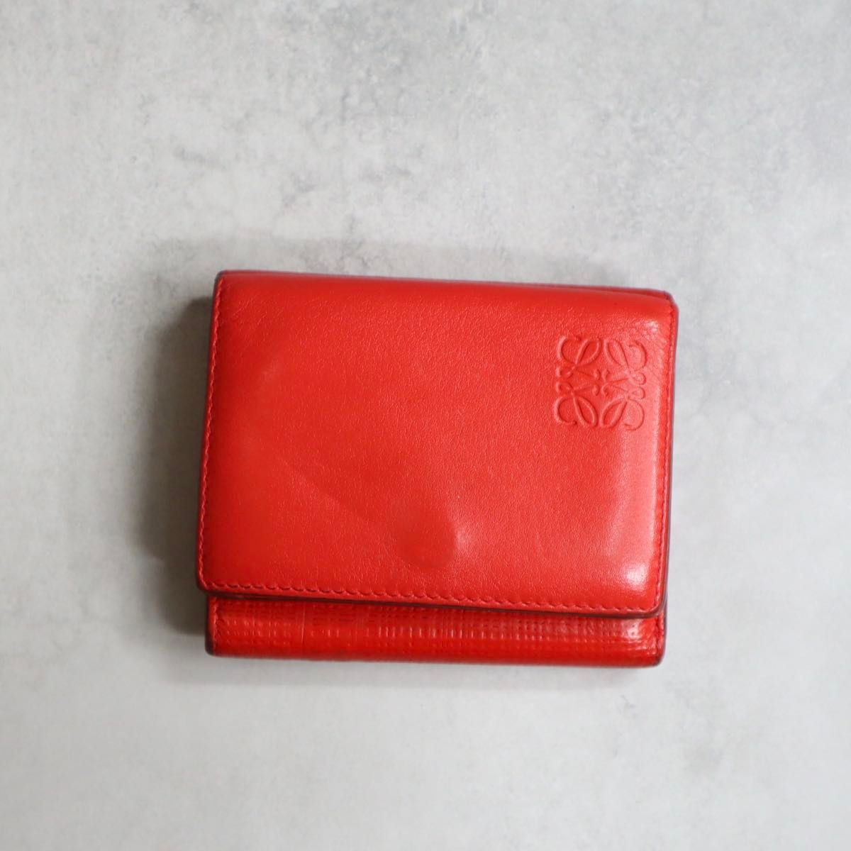 LOEWE ロエベ / リネントリフォールドウォレット