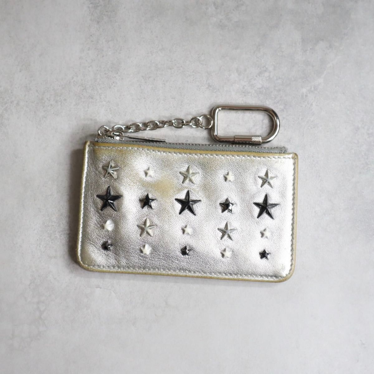 JIMMY CHOO ジミーチュウ / スタッズコインカードホルダー