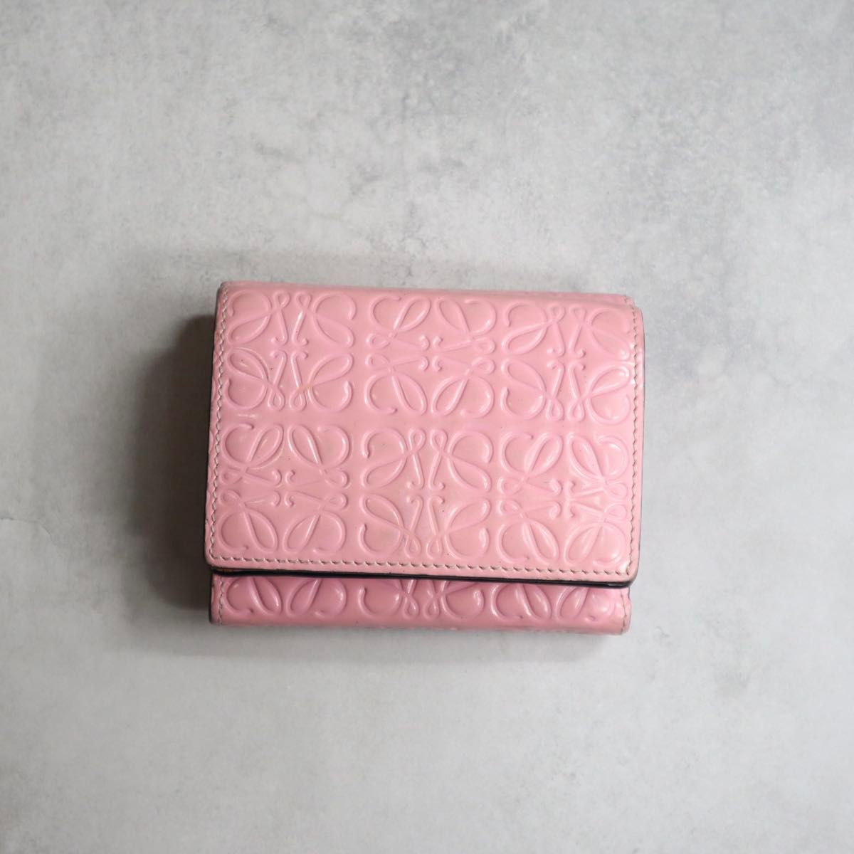 LOEWE ロエベ / リピートアナグラムトリフォールドウォレット